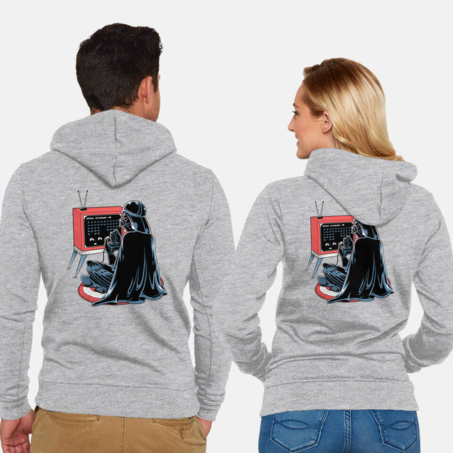 Playing Nostalgic-Unisex-Zip-Up-Sweatshirt-Umberto Vicente