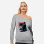 Playing Nostalgic-Womens-Off Shoulder-Sweatshirt-Umberto Vicente