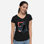 Playing Nostalgic-Womens-V-Neck-Tee-Umberto Vicente