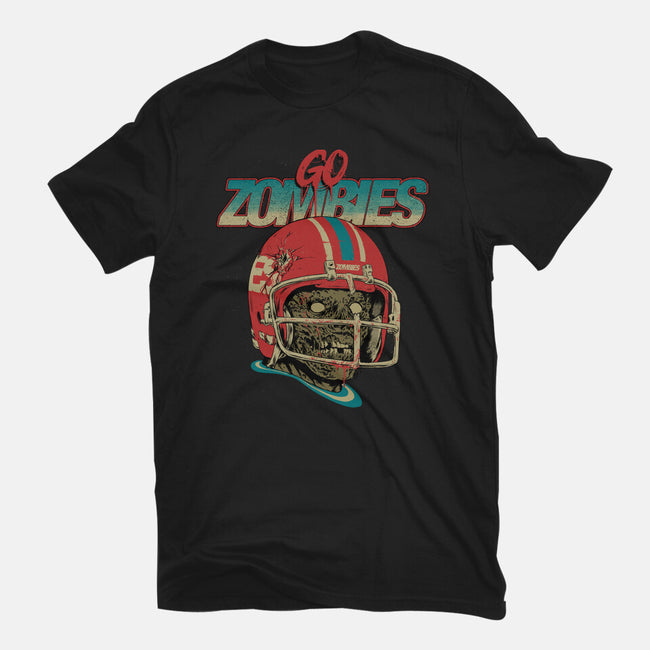 Go Zombies-Womens-Fitted-Tee-Hafaell