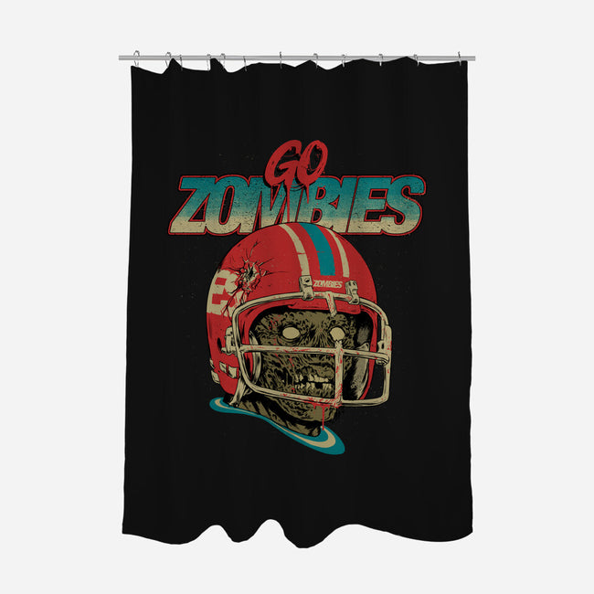 Go Zombies-None-Polyester-Shower Curtain-Hafaell