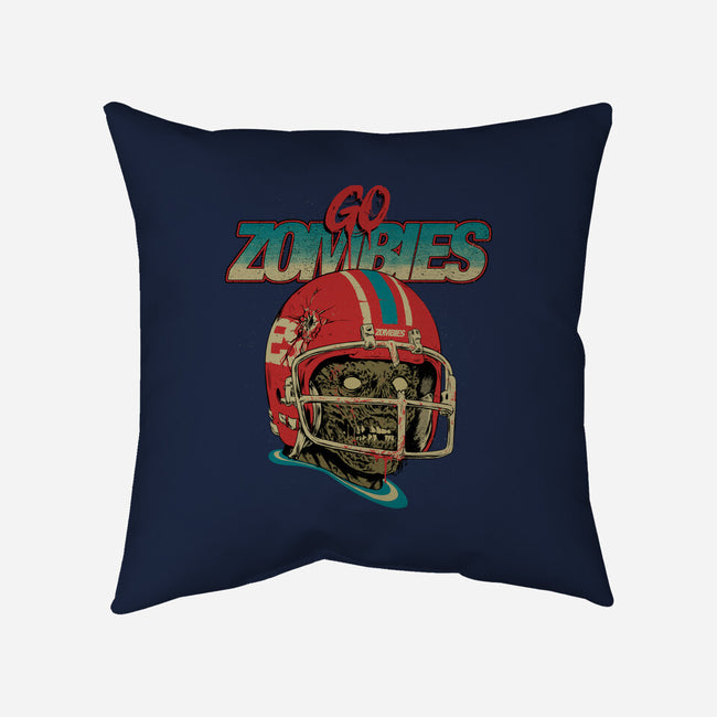 Go Zombies-None-Removable Cover-Throw Pillow-Hafaell