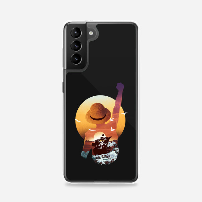 Praise The Sun King Pirate-Samsung-Snap-Phone Case-dandingeroz