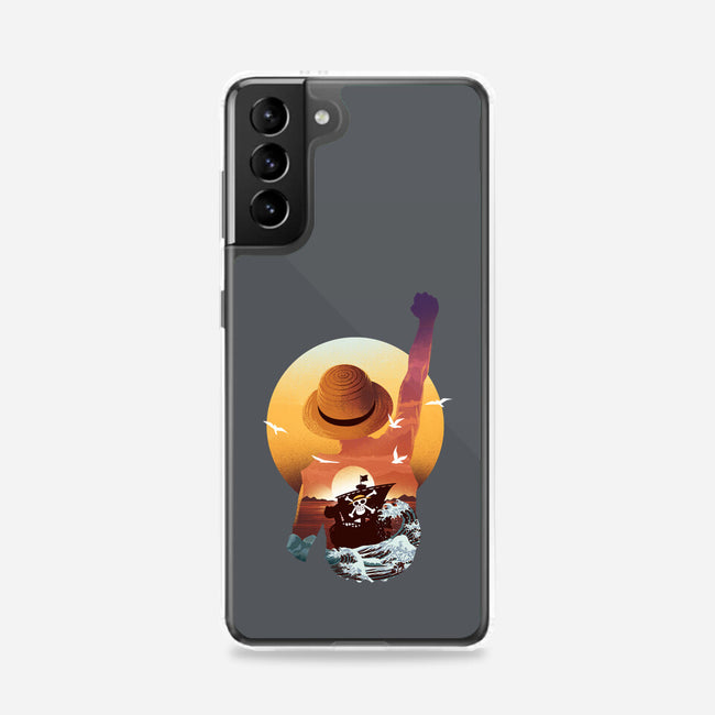 Praise The Sun King Pirate-Samsung-Snap-Phone Case-dandingeroz