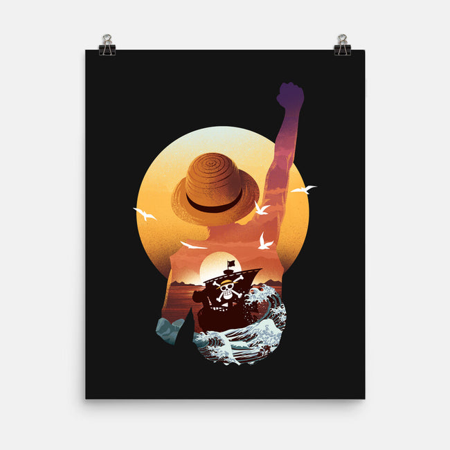 Praise The Sun King Pirate-None-Matte-Poster-dandingeroz