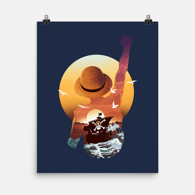 Praise The Sun King Pirate-None-Matte-Poster-dandingeroz