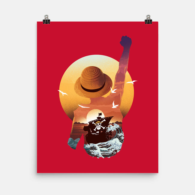 Praise The Sun King Pirate-None-Matte-Poster-dandingeroz