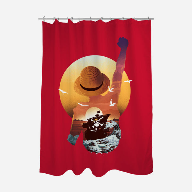 Praise The Sun King Pirate-None-Polyester-Shower Curtain-dandingeroz