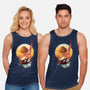 Praise The Sun King Pirate-Unisex-Basic-Tank-dandingeroz