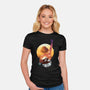 Praise The Sun King Pirate-Womens-Fitted-Tee-dandingeroz