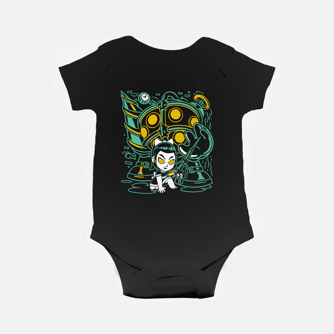 Undersea Guardians-Baby-Basic-Onesie-estudiofitas