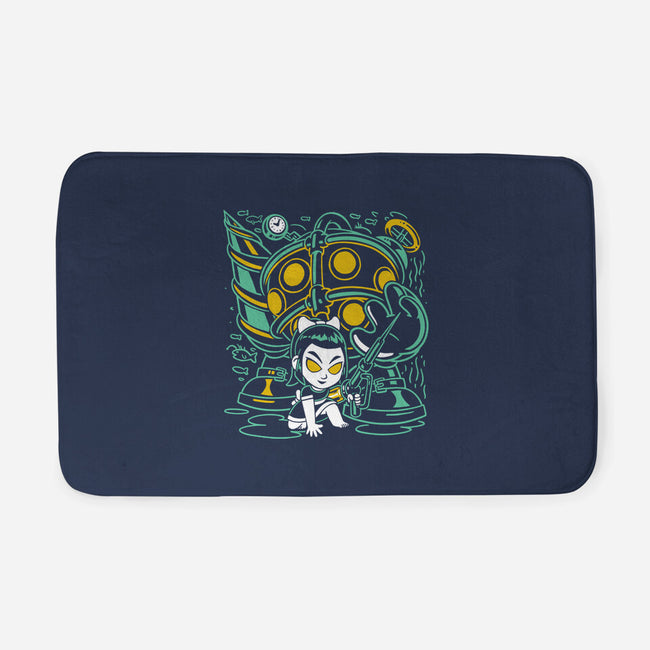 Undersea Guardians-None-Memory Foam-Bath Mat-estudiofitas