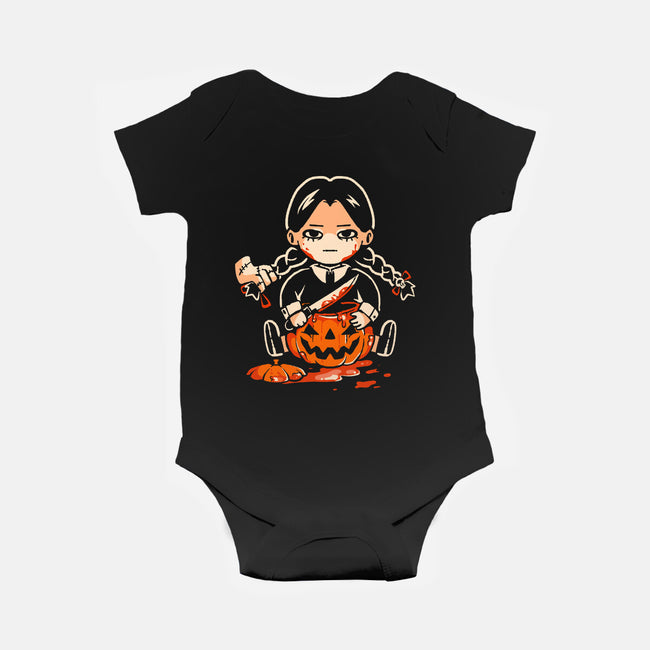 Pumpkin Death Trap-Baby-Basic-Onesie-eduely