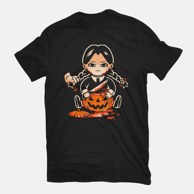 Pumpkin Death Trap-Mens-Premium-Tee-eduely