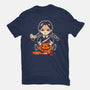 Pumpkin Death Trap-Mens-Basic-Tee-eduely