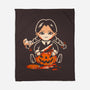 Pumpkin Death Trap-None-Fleece-Blanket-eduely