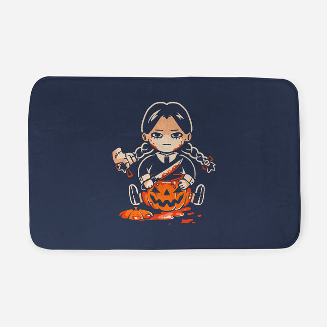 Pumpkin Death Trap-None-Memory Foam-Bath Mat-eduely