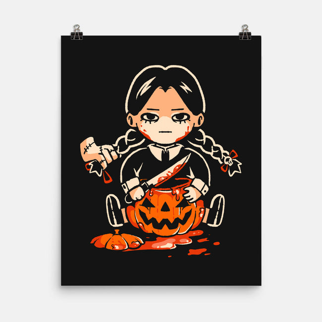 Pumpkin Death Trap-None-Matte-Poster-eduely