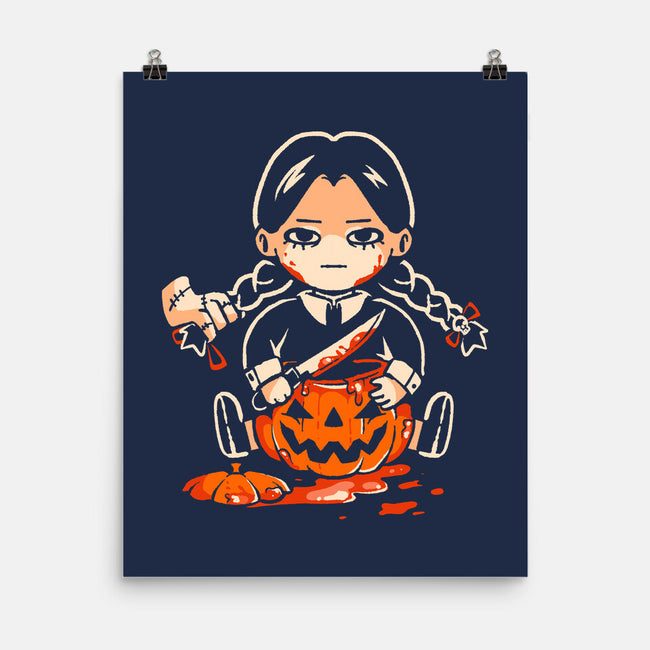 Pumpkin Death Trap-None-Matte-Poster-eduely