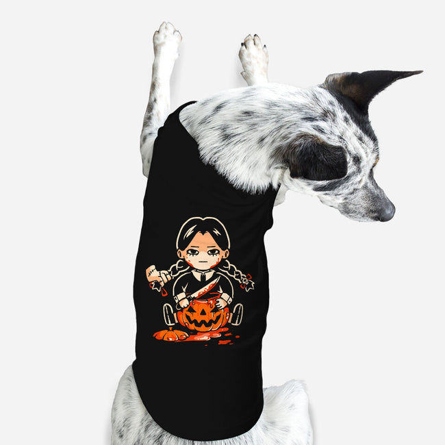 Pumpkin Death Trap-Dog-Basic-Pet Tank-eduely