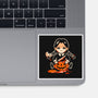 Pumpkin Death Trap-None-Glossy-Sticker-eduely