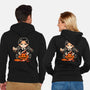 Pumpkin Death Trap-Unisex-Zip-Up-Sweatshirt-eduely