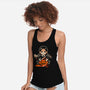 Pumpkin Death Trap-Womens-Racerback-Tank-eduely