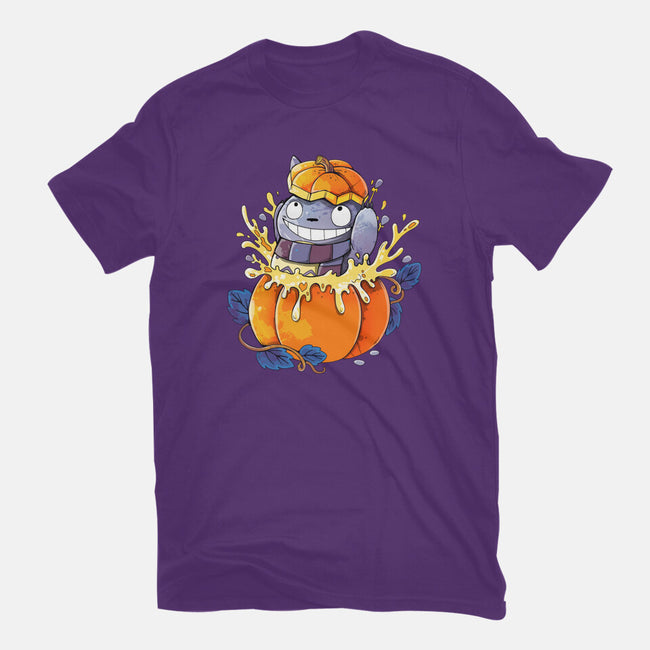 Neighbor Pumpkin-Mens-Basic-Tee-Vallina84