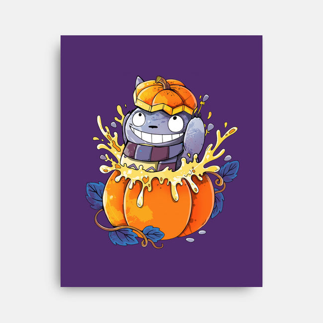 Neighbor Pumpkin-None-Stretched-Canvas-Vallina84