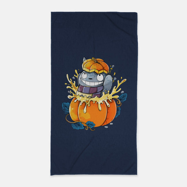 Neighbor Pumpkin-None-Beach-Towel-Vallina84