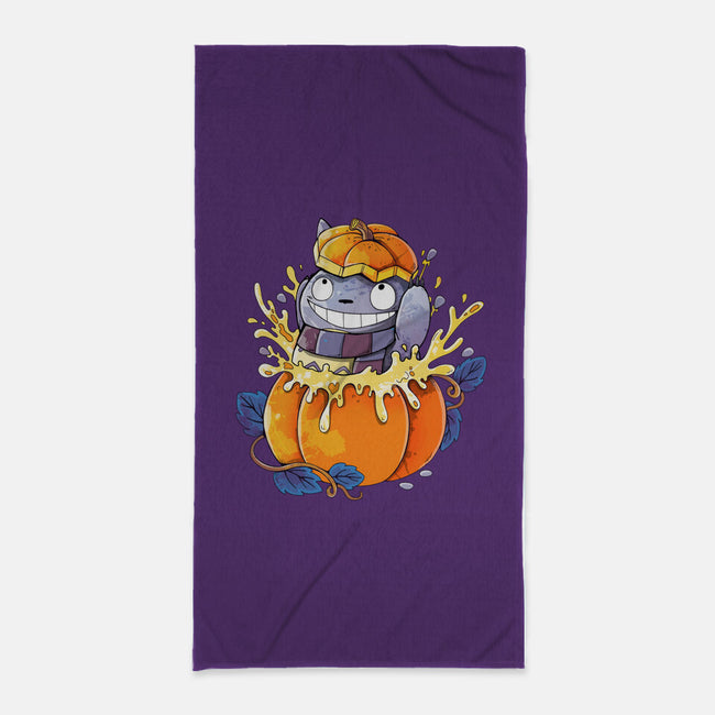 Neighbor Pumpkin-None-Beach-Towel-Vallina84