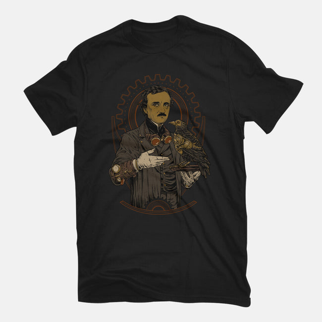 Edgar SteamPoe-Mens-Heavyweight-Tee-Hafaell