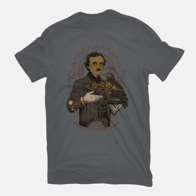 Edgar SteamPoe-Mens-Heavyweight-Tee-Hafaell