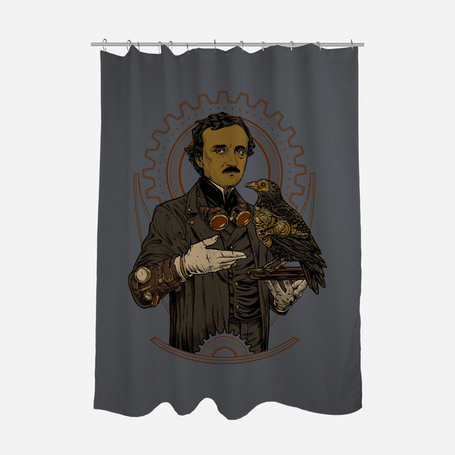 Edgar SteamPoe-None-Polyester-Shower Curtain-Hafaell