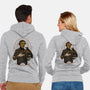 Edgar SteamPoe-Unisex-Zip-Up-Sweatshirt-Hafaell