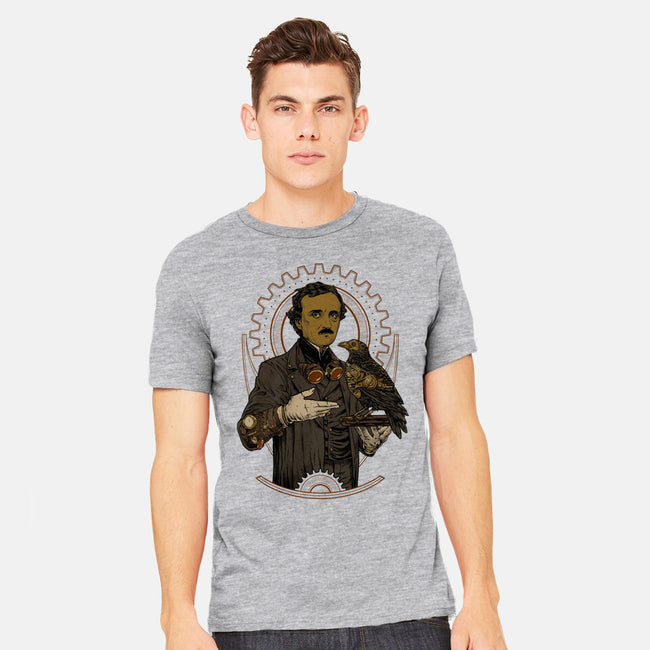 Edgar SteamPoe-Mens-Heavyweight-Tee-Hafaell