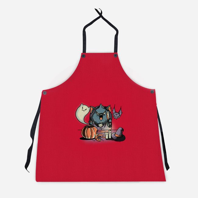 I Feel Spooky-Unisex-Kitchen-Apron-Freecheese