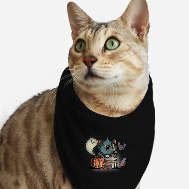 I Feel Spooky-Cat-Bandana-Pet Collar-Freecheese