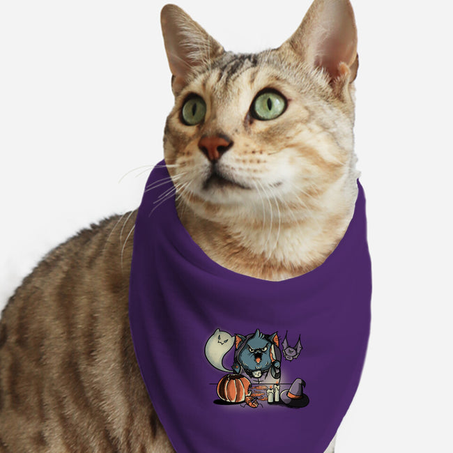 I Feel Spooky-Cat-Bandana-Pet Collar-Freecheese