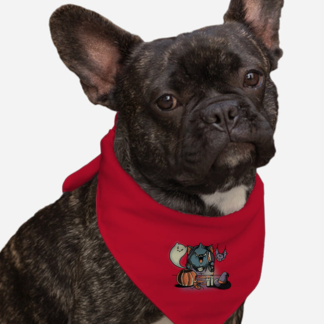 I Feel Spooky-Dog-Bandana-Pet Collar-Freecheese