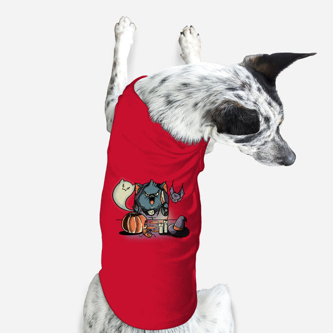 I Feel Spooky-Dog-Basic-Pet Tank-Freecheese