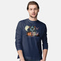 I Feel Spooky-Mens-Long Sleeved-Tee-Freecheese