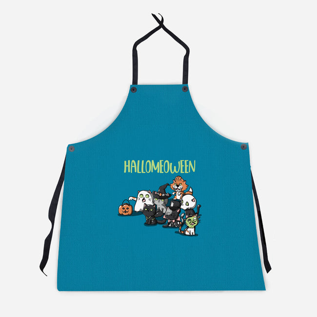 Hallomeoween-Unisex-Kitchen-Apron-Freecheese