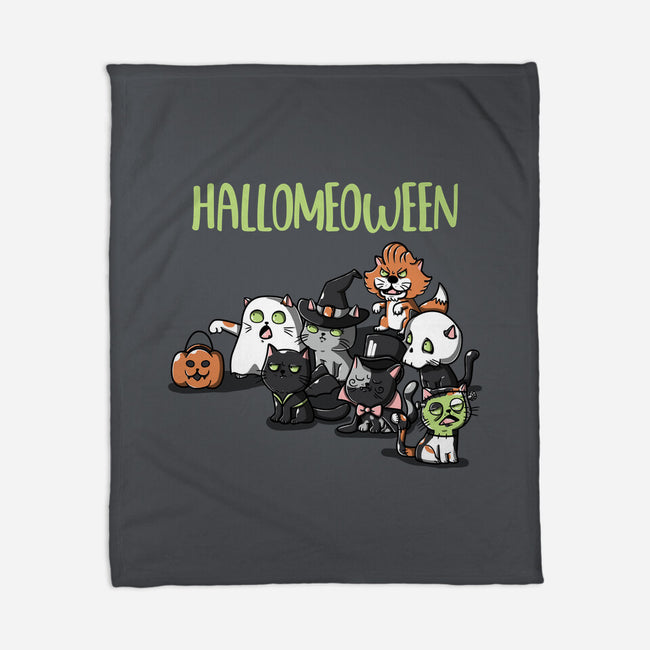 Hallomeoween-None-Fleece-Blanket-Freecheese