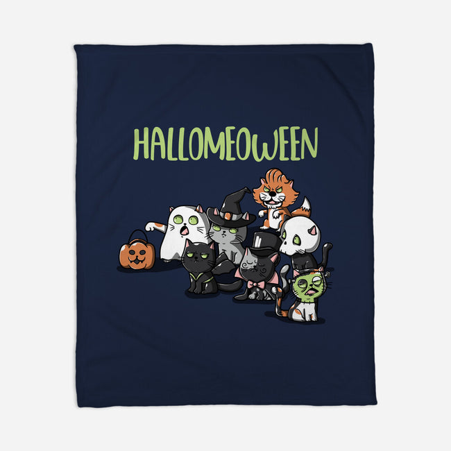 Hallomeoween-None-Fleece-Blanket-Freecheese