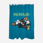 Hallomeoween-None-Polyester-Shower Curtain-Freecheese