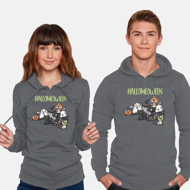 Hallomeoween-Unisex-Pullover-Sweatshirt-Freecheese