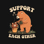 Support Each Other Lovely Bears-Dog-Basic-Pet Tank-tobefonseca