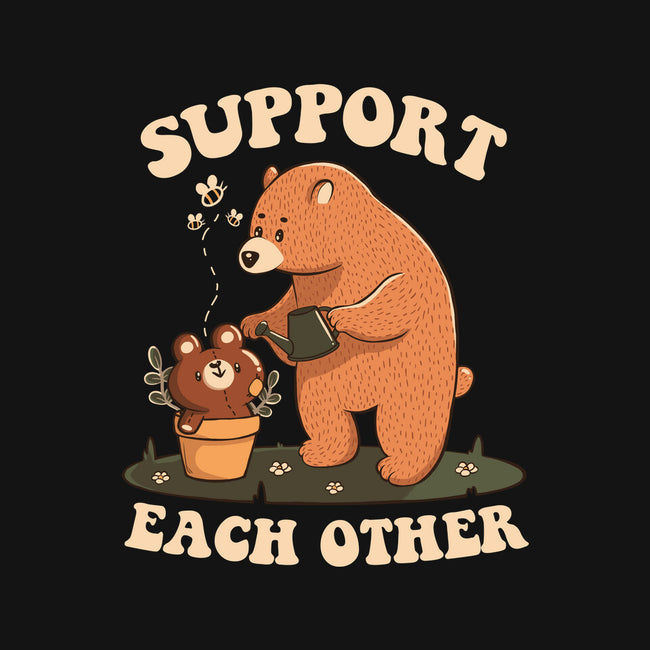 Support Each Other Lovely Bears-None-Glossy-Sticker-tobefonseca