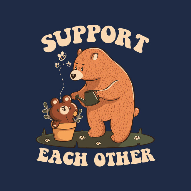 Support Each Other Lovely Bears-Cat-Bandana-Pet Collar-tobefonseca